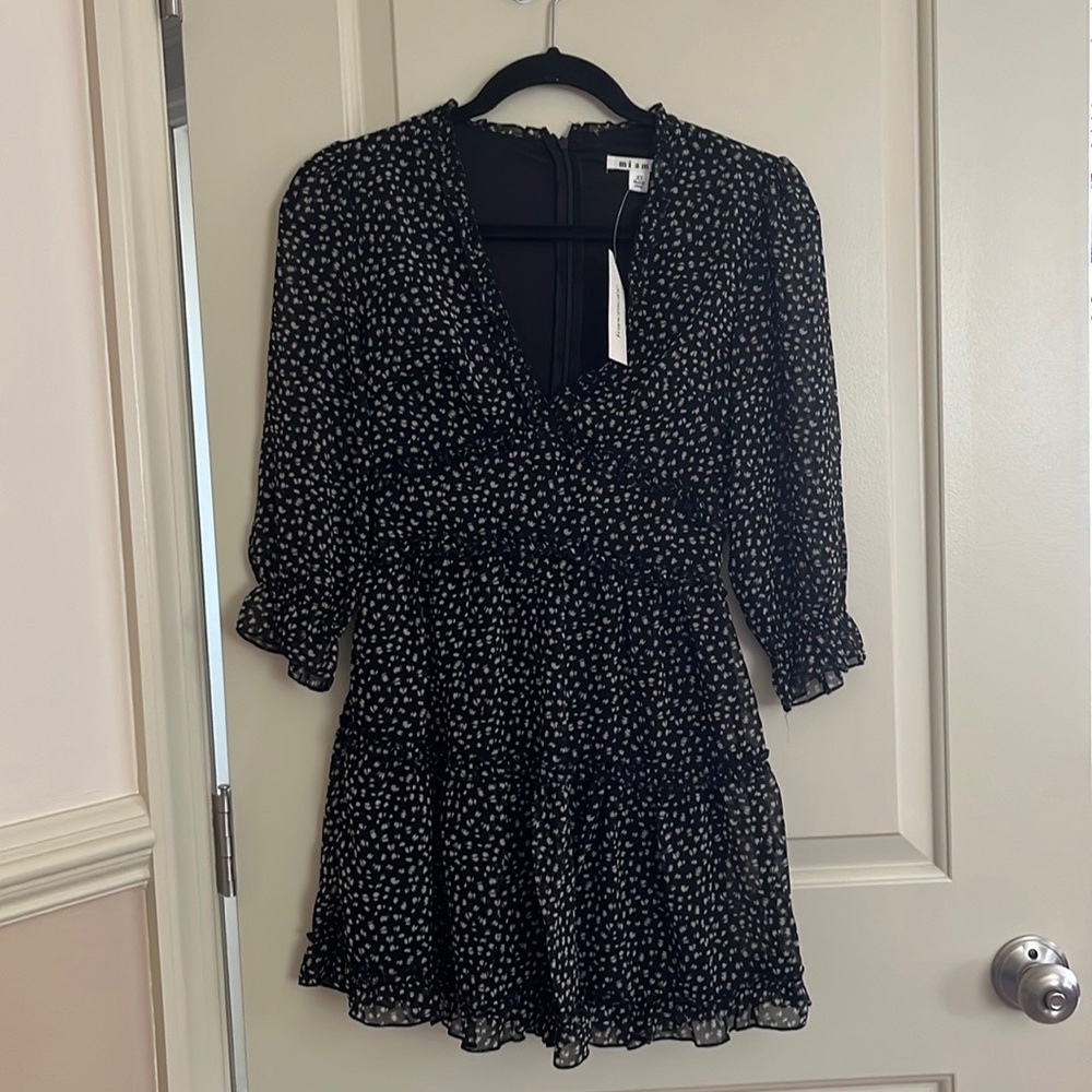 BNWT Karter Ruffle Mini Dress - Picture 3 of 5